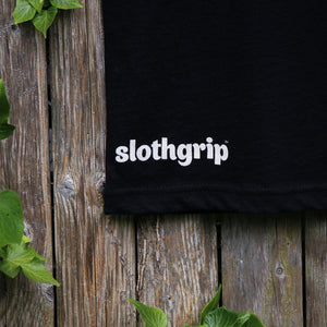 slothgrip cliff sloth tank - logo